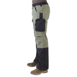 Pantalon Chasse Léger, Résistant Et Respirant Homme - Steppe 920 Guêtres Vert -Camping Promotion Magasin pantalon chasse leger resistant et respirant homme steppe 920 guetres vert 5