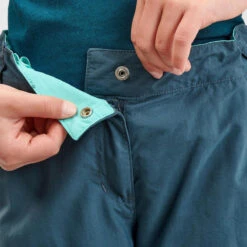 Quechua Pantalon De Randonnée Modulable - MH500 Turquoise - Enfant 7-15 Ans -Camping Promotion Magasin pantalon de randonnee modulable mh500 turquoise enfant 7 15 ans 7