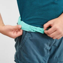 Quechua Pantalon De Randonnée Modulable - MH500 Turquoise - Enfant 7-15 Ans -Camping Promotion Magasin pantalon de randonnee modulable mh500 turquoise enfant 7 15 ans 8
