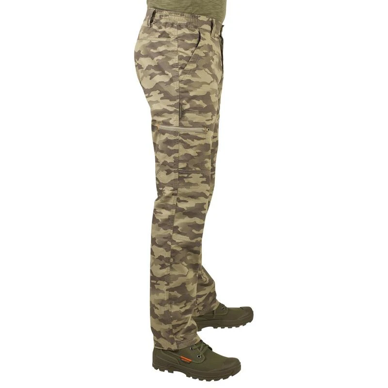Pantalon Léger Chasse Homme - 100 Camouflage Island Vert 6 Pantalon Léger Chasse Homme - 100 Camouflage Island Vert – Image 6