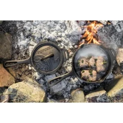 Petromax KR1 Poêle En Fonte Avec Couvercle (1 Litre) -Camping Promotion Magasin petromax kr1 poele en fonte avec couvercle 1 litre 2