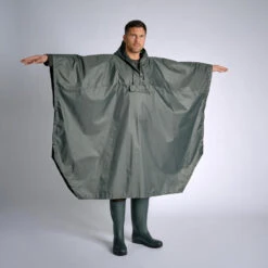 PONCHO LONG IMPERMEABLE 500 VERT -Camping Promotion Magasin poncho long impermeable 500 vert 6