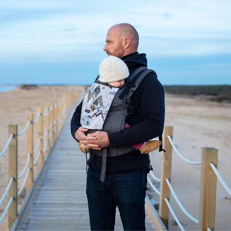 PORTE-BÉBÉ PHYSIOLOGIQUE EN COTON BIO - CLIPTSY - PRESCHOOL De 12 Kg à 5/6 Ans 3 PORTE-BÉBÉ PHYSIOLOGIQUE EN COTON BIO - CLIPTSY - PRESCHOOL De 12 Kg à 5/6 Ans – Image 3