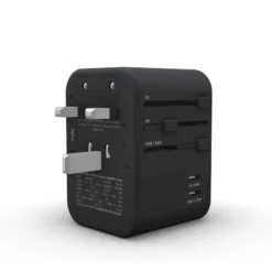 Prise Mondiale Universelle RollingSQUARE Avec 2 USB-C Et 3 USB-A -Camping Promotion Magasin prise mondiale universelle rollingsquare avec 2 usb c et 3 usb a 1