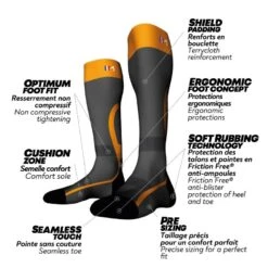 Monnet PRO HUNTING - CHAUSSETTE HAUTE DE CHASSE -Camping Promotion Magasin pro hunting chaussette haute de chasse 4