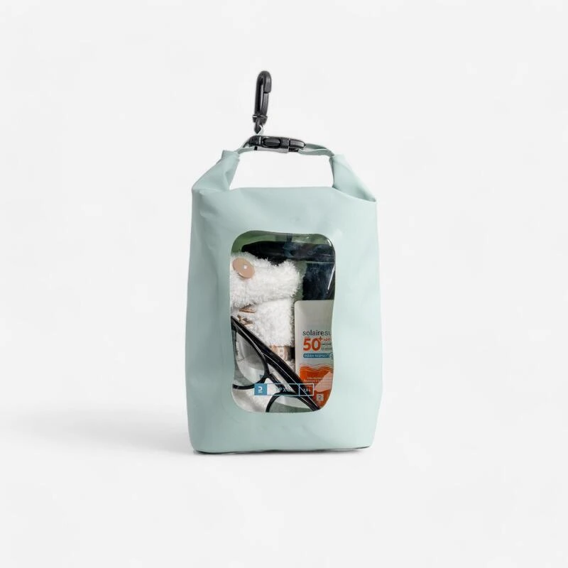 Sac étanche (IPX4) De 2,5 L Avec Fenêtre De Visibilité. 1 Sac étanche (IPX4) De 2,5 L Avec Fenêtre De Visibilité.