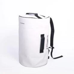 Sac Weekend Upcyclé - Duffel Bag Hors-Bord - 35L Blanc Carbone