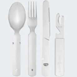 Set De Couverts De Camping & Assiette Creuse Inox | 4 Personnes -Camping Promotion Magasin set de couverts de camping and assiette creuse inox 4 personnes 4