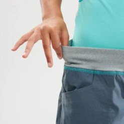 Quechua Short De Randonnée Enfant - MH500 Gris Foncé - 7 - 15 Ans -Camping Promotion Magasin short de randonnee enfant mh500 gris fonce 7 15 ans 3