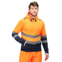 Regatta Sweat à Capuche Homme (Orange) -Camping Promotion Magasin sweat a capuche homme orange 2