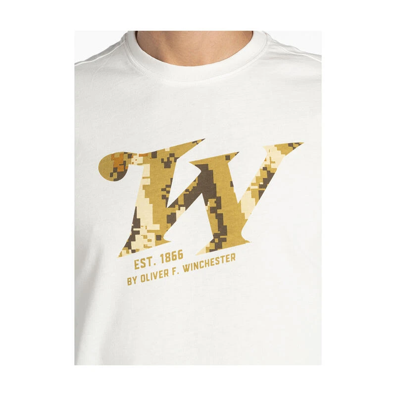 Winchester T-shirt De Chasse - Springer - Blanc - Hommes 4 Winchester T-shirt De Chasse - Springer - Blanc - Hommes – Image 4