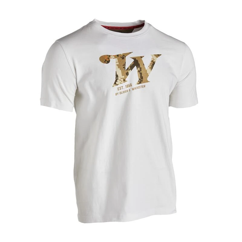 Winchester T-shirt De Chasse - Springer - Blanc - Hommes 1 Winchester T-shirt De Chasse - Springer - Blanc - Hommes