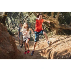 Quechua T-Shirt De Randonnée - MH100 BEIGE - Enfant 7-15 Ans -Camping Promotion Magasin t shirt de randonnee mh100 beige enfant 7 15 ans 5