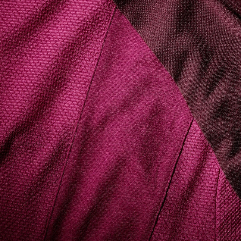 T-shirt De Trek Manches Courtes En Laine Mérinos - Femme - MT500 5 T-shirt De Trek Manches Courtes En Laine Mérinos - Femme - MT500 – Image 5