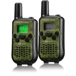 Talkie Walkie FREEK VONK X BRESSER Version Camouflée Avec Des Distances De 6 Km -Camping Promotion Magasin talkie walkie freek vonk x bresser version camouflee avec des distances de 6 km 5