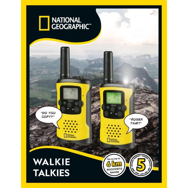 Talkies-walchies De 6 Km Scope Et Hands Free National Geographic 5 Talkies-walchies De 6 Km Scope Et Hands Free National Geographic – Image 5