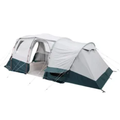 Quechua Tente à Arceaux De Camping - Arpenaz 6.3 F&B - 6 Personnes - 3 Chambres -Camping Promotion Magasin tente a arceaux de camping arpenaz 63 f and b 6 personnes 3 chambres 6