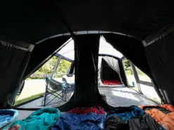 Tente Familiale Tunnel Montana 10 Sleeper - 10 Personnes - 2 Cabines Sombres -Camping Promotion Magasin tente familiale tunnel montana 10 sleeper 10 personnes 2 cabines sombres 3