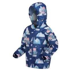 Regatta Veste Imperméable PENGUIN Enfant (Bleu / Bleu) -Camping Promotion Magasin veste impermeable penguin enfant bleu bleu 2