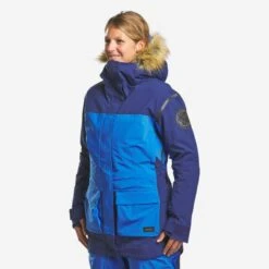 Veste Parka 3en1 Imperméable Modulaire De Trek - Artic 900 -33 °C - Femme -Camping Promotion Magasin veste parka 3en1 impermeable modulaire de trek artic 900 33 c femme 3