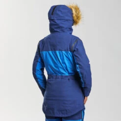 Veste Parka 3en1 Imperméable Modulaire De Trek - Artic 900 -33 °C - Femme -Camping Promotion Magasin veste parka 3en1 impermeable modulaire de trek artic 900 33 c femme 4