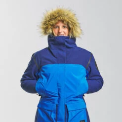 Veste Parka 3en1 Imperméable Modulaire De Trek - Artic 900 -33 °C - Femme -Camping Promotion Magasin veste parka 3en1 impermeable modulaire de trek artic 900 33 c femme 7