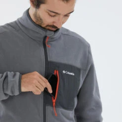 Veste Polaire Columbia Grise De Randonnée Montagne - Homme 7 Veste Polaire Columbia Grise De Randonnée Montagne - Homme -Camping Promotion Magasin veste polaire columbia grise de randonnee montagne homme 3