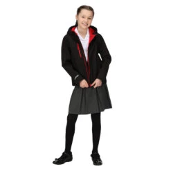 Regatta Veste Softshell ABLAZE Enfant (Noir / Rouge Classique) -Camping Promotion Magasin veste softshell ablaze enfant noir rouge classique 3
