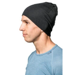 Woolpower Bonnet Merino LITE - Noir -Camping Promotion Magasin woolpower bonnet merino lite noir 2