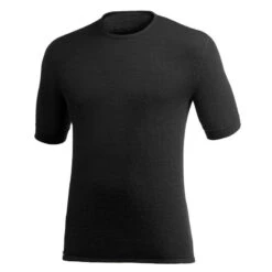 Woolpower Tee-shirt De Base En Mérinos 200 - Noir